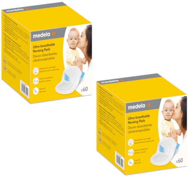 Medela Discos Lactancia Absorbentes Ultratranspirables 2x60 uds