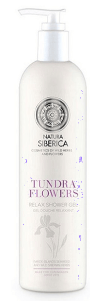 Natura Siberica Gel de Ducha Relajante Flores de La Tundra 400ml