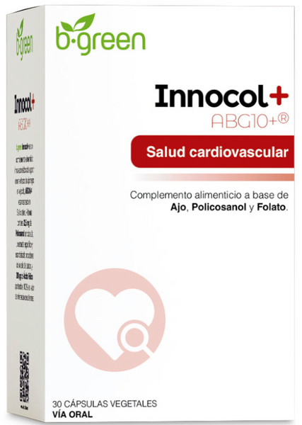 B-Green Innocol+ ABG10+ Salud Cardiovascular 30 Cápsulas