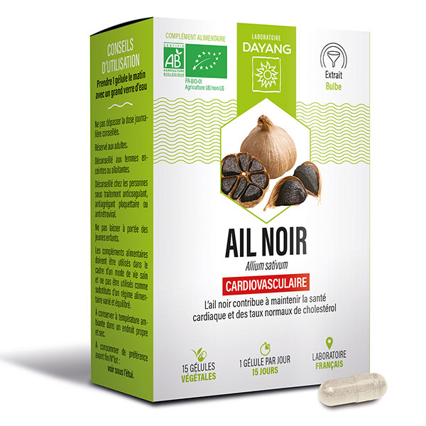 Ail Noir Bio 15 gélules