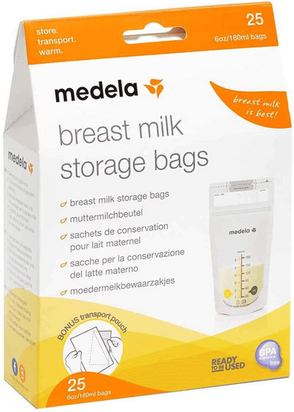 Medela Bolsas Congelación Leche Materna 25 uds
