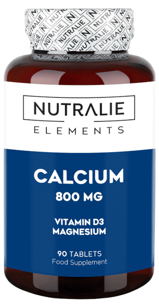 Nutralie Calcio 800mg + D3 + Magnesio Huesos y Músculos 90 Comprimidos
