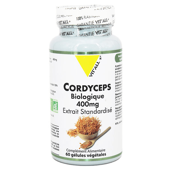 Cordyceps 400mg Bio 60 gélules végétales 3