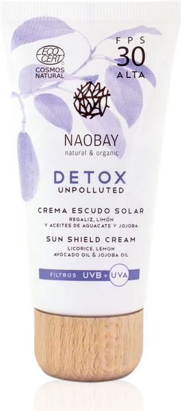 Naobay Detox Crema Escudo Solar SPF30 50ml