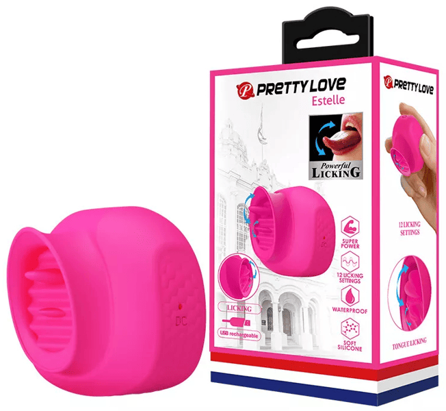 Pretty Love Estelle Powerful Licking Estimulador de Lengua 12 Funciones