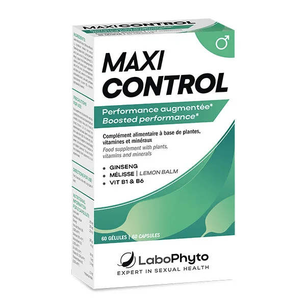 Maxi Control Cure Retard de l'éjaculation 60 gélules 3