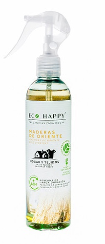 Eco Happy Ambientador Hogar Y Tejidos Maderas De Oriente 245ml