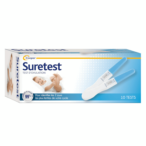 Suretest Test d'Ovulation Boîte de 10 2