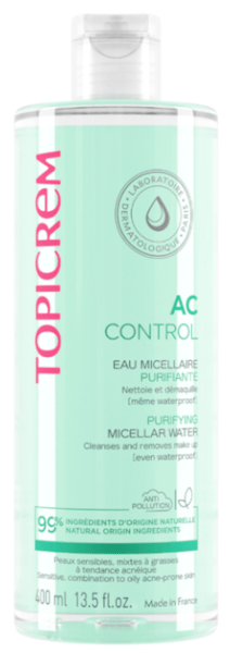 Topicrem AC Control Agua Micelar Purificante 400 ml