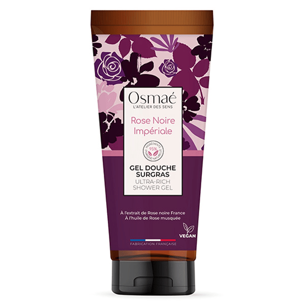 OSMAE Gel douche rose noire impériale 200ml 3