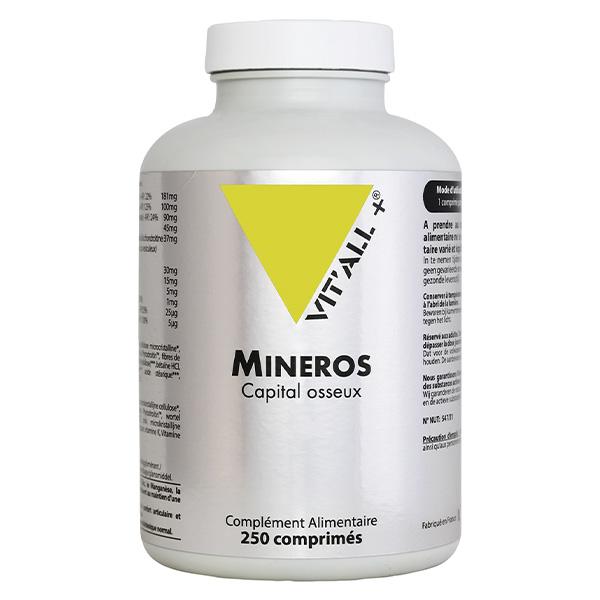 Vitall+ MINEROS Capital osseux 250 comprimés