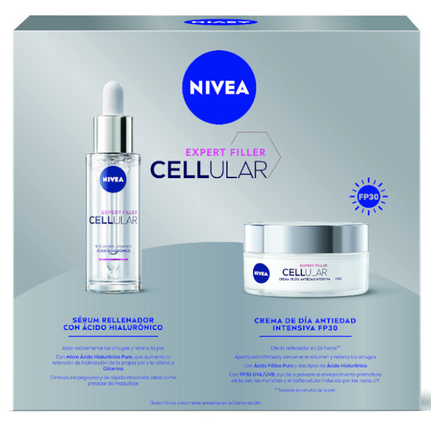 Nivea Cellular Expert Filler Crema Día SPF30 + Sérum