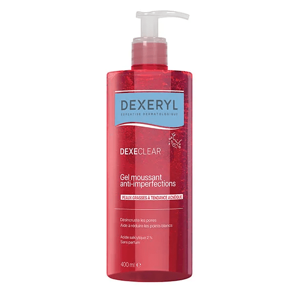 Dexeclear Gel moussant anti-imperfections 400ml 4