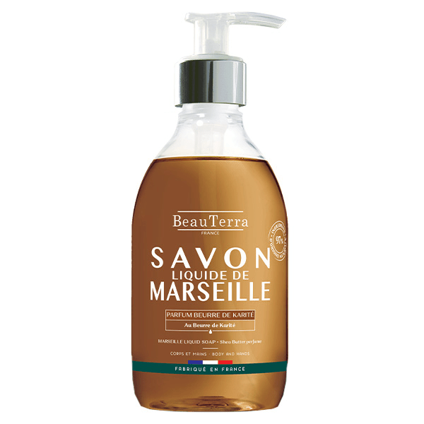 Savon Liquide de Marseille Beurre de Karité 300ml 4