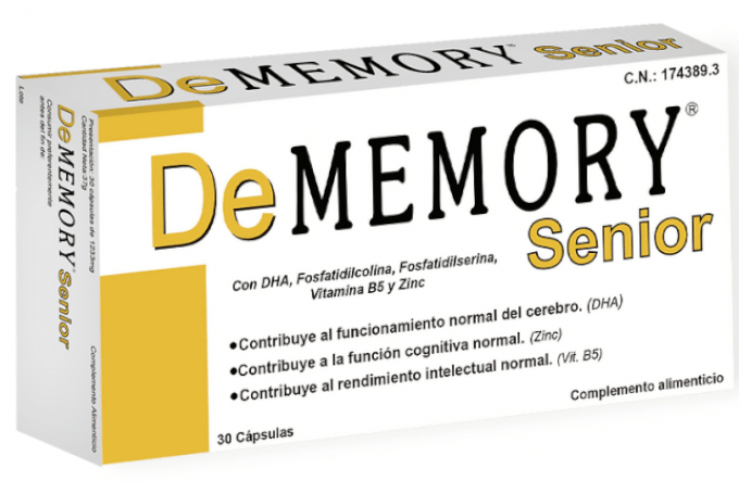 En Oferta Dememory Senior 30 Cápsulas