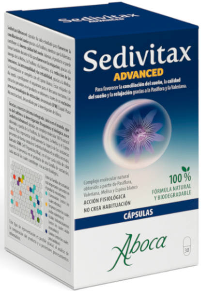 Aboca Sedivitax Advanced Calidad Del Sueño 30 Cápsulas