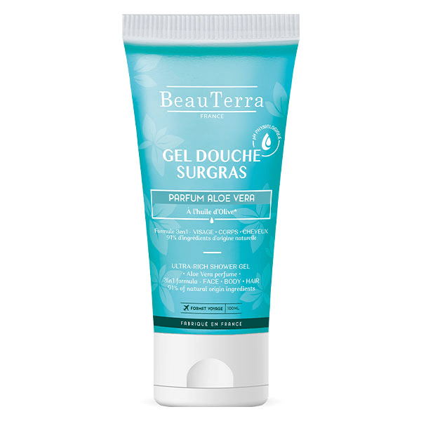 Gel douche surgras Parfum Aloe Vera - 100ml 4