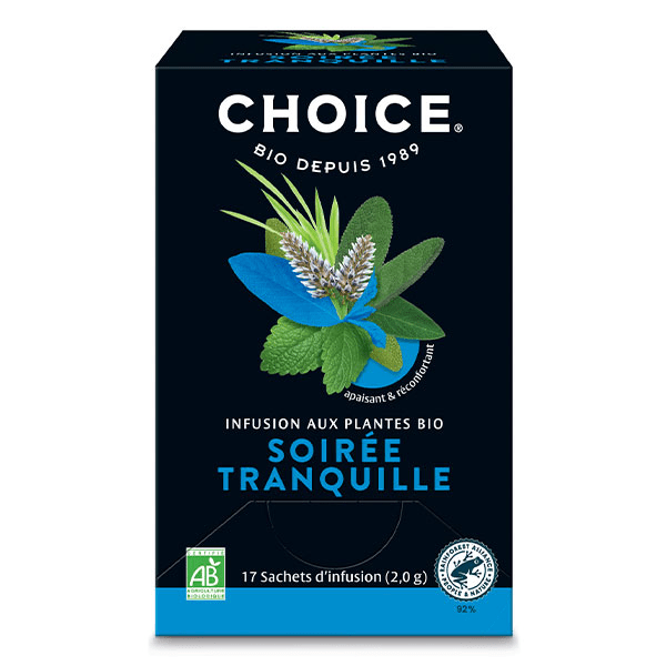 Infusion soirée tranquille 17 sachets