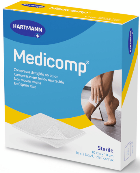 Medicomp Gasa Suave 10cmx10cm 20uds