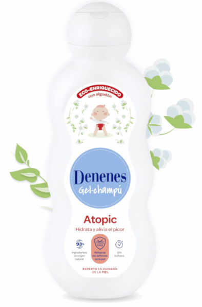 Denenes Verde Atopic Gel-Champú 600 Ml