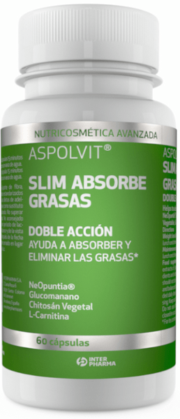 Aspolvit Slim Absorbe Grasas 60 Cápsulas