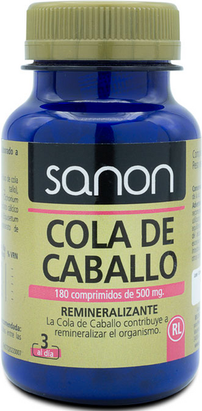 Sanon Cola De Caballo 500mg 180 Comprimidos