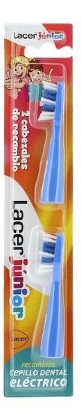 Lacer Recambio Cabezal Junior 2 uds Color Azul