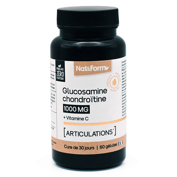 Glucosamine Chondroïtine + Vitamine C articulations 60 gélules 3
