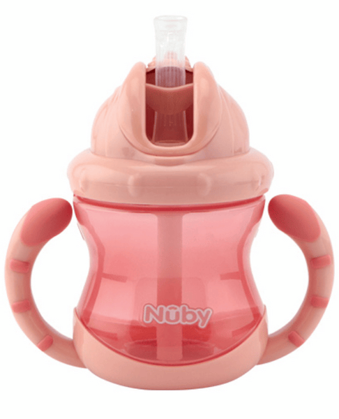 Nûby Flip-It Taza Asas +12m 240 ml Rosa