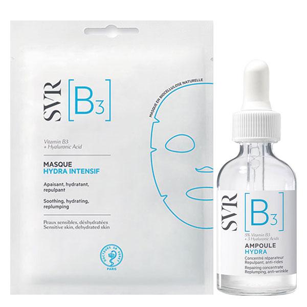 [B3] Duo Hydratant Anti-Âge, Repulpant et Réparateur, Masque et Sérum 30ml