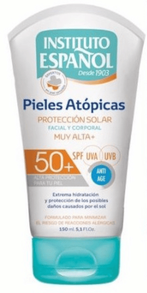 Instituto Español Protección Solar Pieles Atópicas Spf50+ 150 Ml