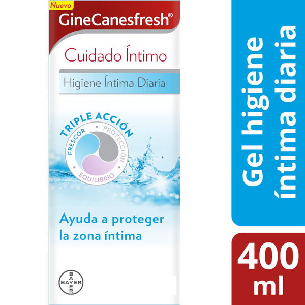 Ginecanesfresh Higiene Intima Diaria Gel 400 Ml