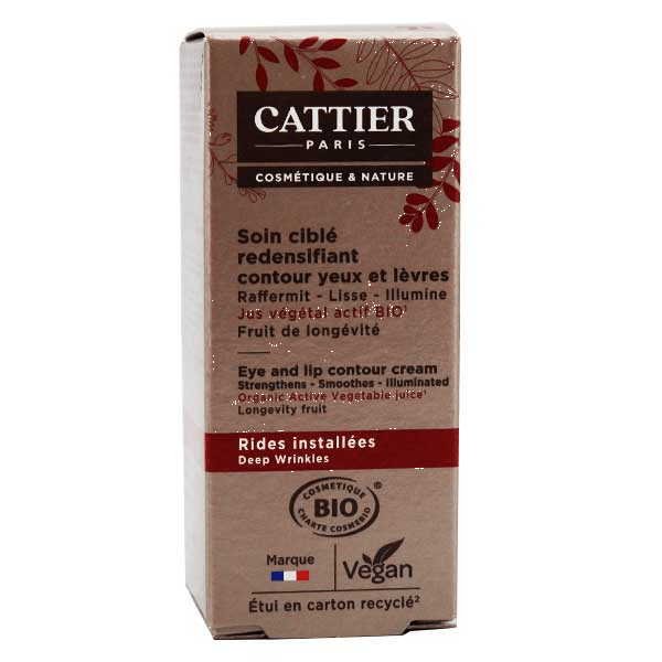 Soin Ciblé Redensifiant Contour Yeux et Lèvres Rides Installées Bio 15ml 4