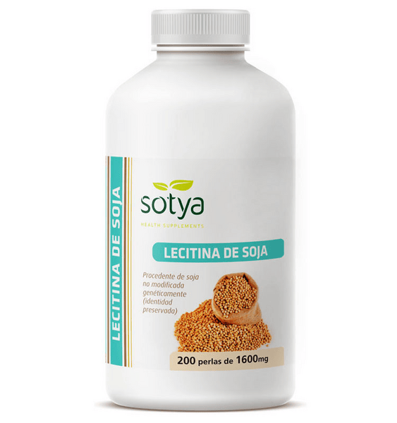 Sotya 10 X Lecitina De Soja 200 Perlas De 1600 Mg - Imagen 2