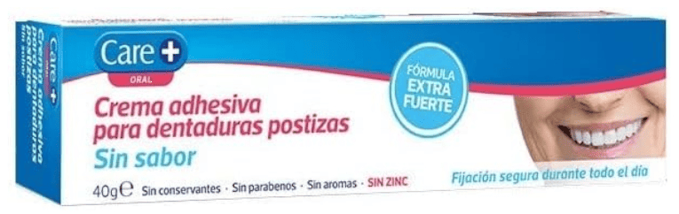 Care+ Crema Adhesiva para Dentaduras Postizas 40 gr