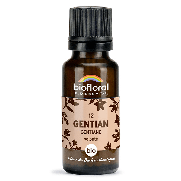 12 Gentian Gentiane Granules Bio Fleur De Bach Granules 19,5 gr 2
