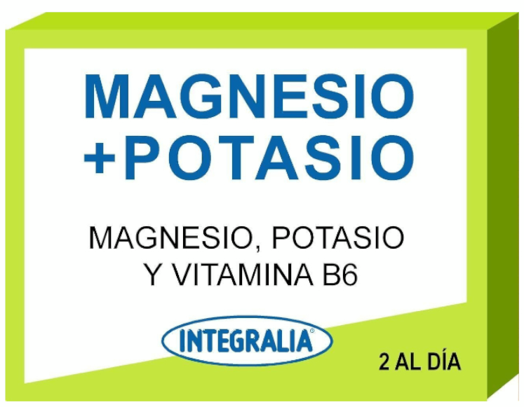 Integralia Magnesio + Potasio 60 Cápsulas