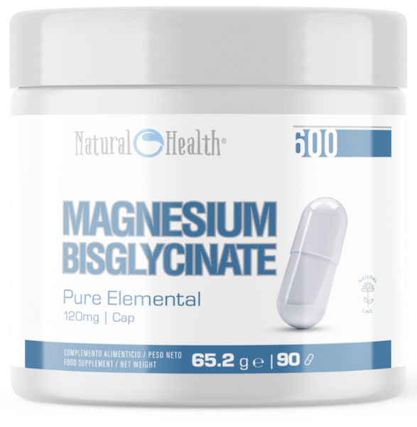 Natural Health Magnesium Bisglycinate 90 Cápsulas
