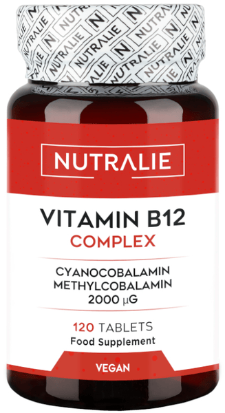 Nutralie Mujer Rojos Vitamina B12 Complex 2000 Mcg 120 Comprimidos