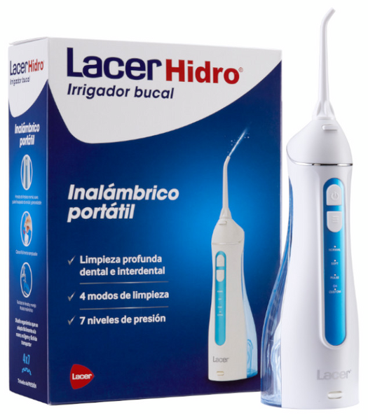 Lacer Hidro Advance Irrigador Bucal Portátail Inalámbrico