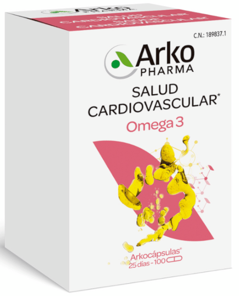 Arkopharma Arkocápsulas Omega 3 100 Cápsulas