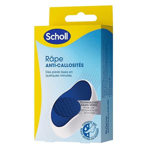 Scholl Râpe Pieds Anti-Callosités manuelle en Nano-verre 5