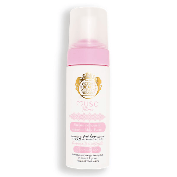 Musc Blanc - L’irrésistible Mousse nettoyante intime 150ml 4