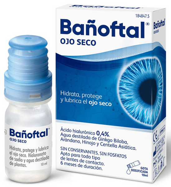 Bañoftal Multidosis Ojo Seco 10ml