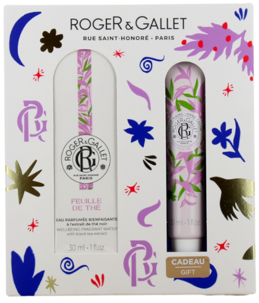 Roger&Gallet Feuille De Thé Agua Perfumada 30 Ml + Crema Manos 30 Ml