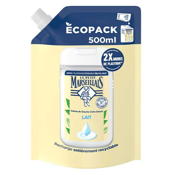 Recharge Crème de Douche Lait 500ml 3