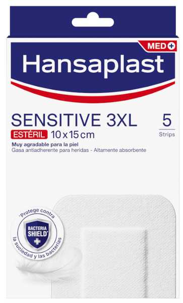 Hansaplast Sensitive 3XL 5 Apósitos