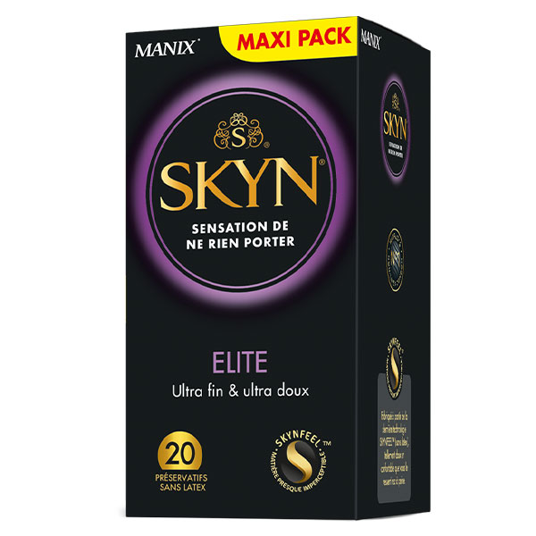 Elite Sans Latex 20 préservatifs