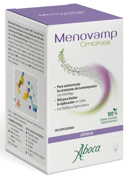 Aboca Blanco 3 X Menovamp Cimicifuga Menopausia 60 Cápsulas - Imagen 3