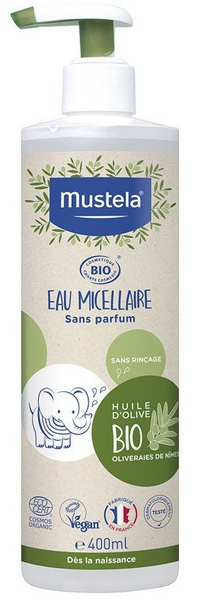 Mustela Bio Agua Micelar Sin Perfume 400ml